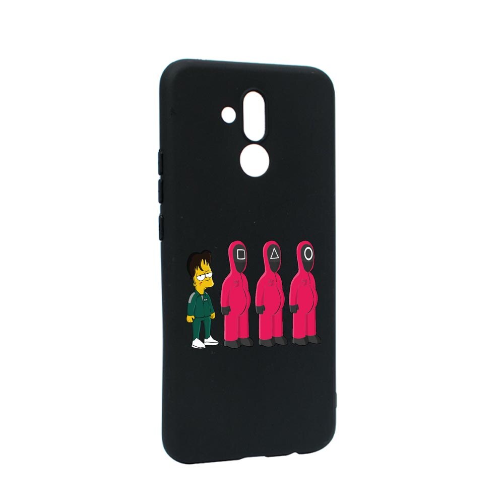 Husa Silicon Compatibila Cu Huawei Mate 20 Lite, Squid Game - Simpson, rezistenta la uzura, anti-alunecare, B842