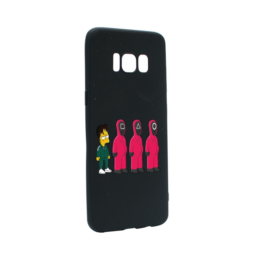 Husa Silicon Compatibila Cu Samsung Galaxy S8, Squid Game - Simpson, rezistenta la uzura, anti-alunecare, B842