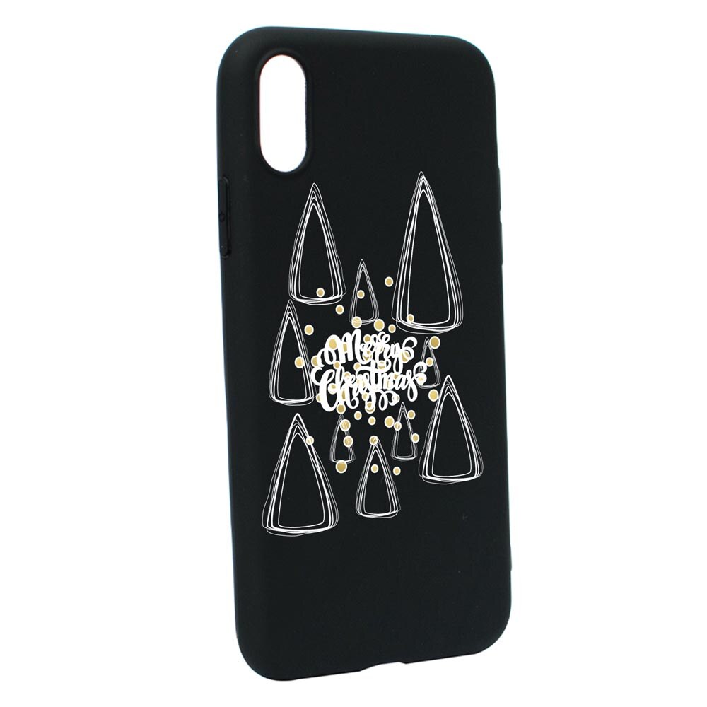 Husa Silicon Compatibila Cu Xiaomi Redmi 9AT / Redmi 9i, Minimalist Merry Christmas, rezistenta la uzura, anti-alunecare, B870