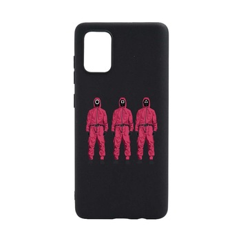 Husa Silicon Compatibila Cu Samsung Galaxy M51, Squid Game - Soldier Mask, rezistenta la uzura, anti-alunecare, B845 Husa Silicon Compatibila Cu Samsung Galaxy M51, Squid Game - Soldier Mask, rezistenta la uzura, anti-alunecare, B845