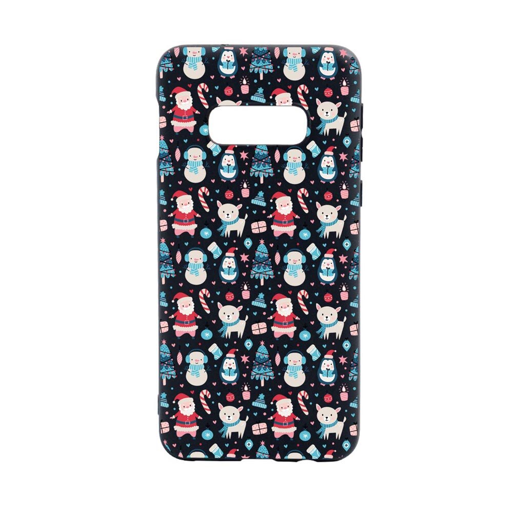 Husa Silicon Compatibila Cu Samsung Galaxy S10E, Christmas Ornaments, rezistenta la uzura, anti-alunecare, B876