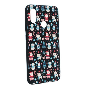 Husa Silicon Compatibila Cu Xiaomi Mi 8, Christmas Ornaments, rezistenta la uzura, anti-alunecare, B876 Husa Silicon Compatibila Cu Xiaomi Mi 8, Christmas Ornaments, rezistenta la uzura, anti-alunecare, B876