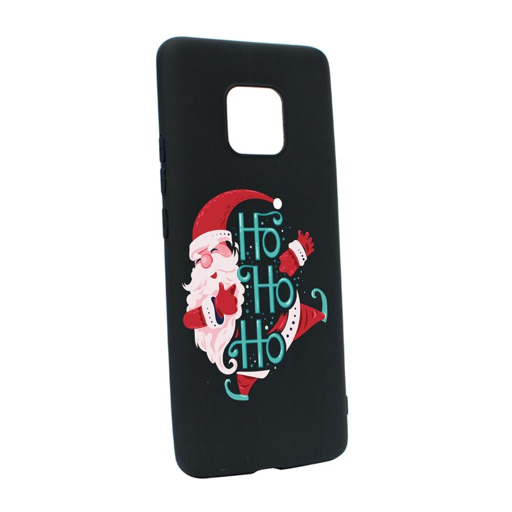 Husa Silicon Compatibila Cu Motorola Moto E7 Plus, Ho Ho Ho Santa Claus, rezistenta la uzura, anti-alunecare, B869