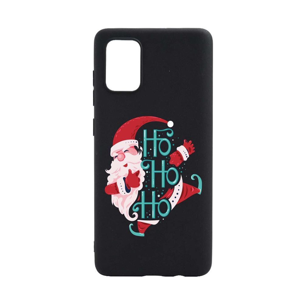 Husa Silicon Compatibila Cu Xiaomi Redmi Note 10 / Redmi Note 10S, Ho Ho Ho Santa Claus, rezistenta la uzura, anti-alunecare, B869