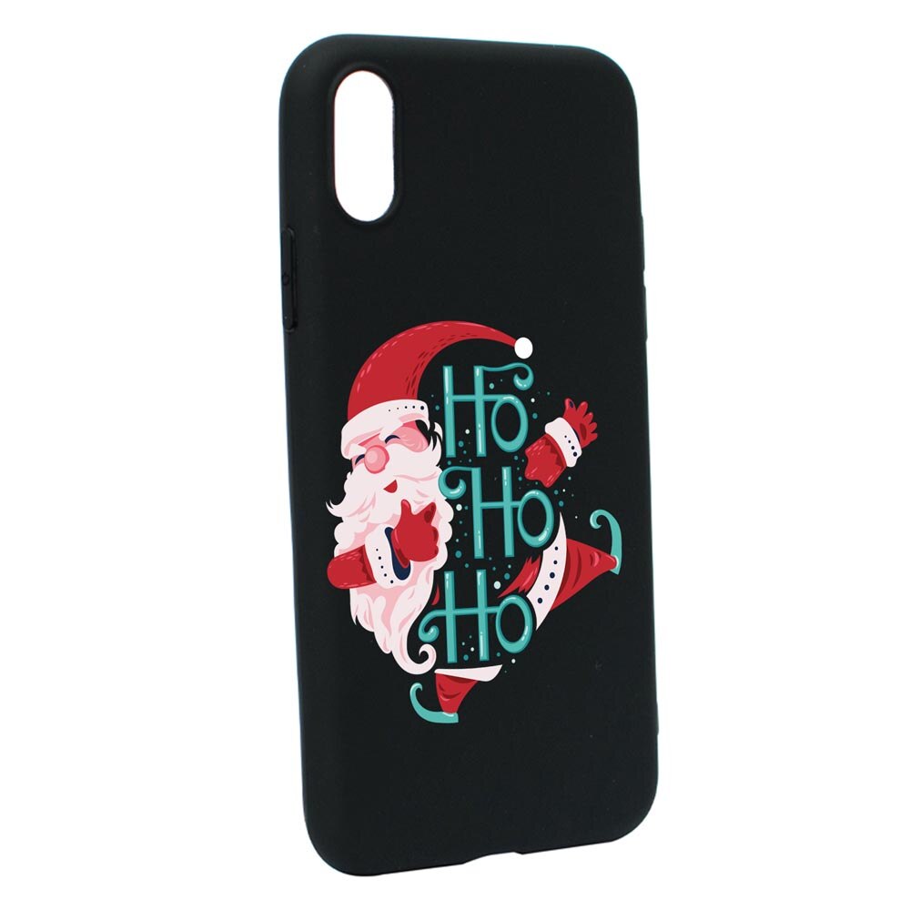 Husa Silicon Compatibila Cu Samsung Galaxy S21 Plus, Ho Ho Ho Santa Claus, rezistenta la uzura, anti-alunecare, B869