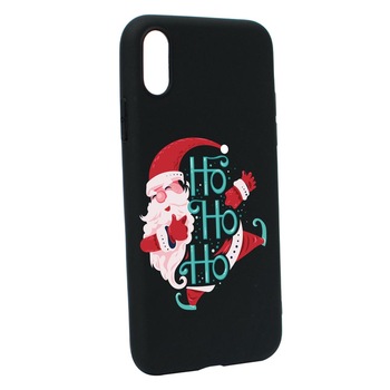 Husa Silicon Compatibila Cu Samsung Galaxy M02, Ho Ho Ho Santa Claus, rezistenta la uzura, anti-alunecare, B869 Husa Silicon Compatibila Cu Samsung Galaxy M02, Ho Ho Ho Santa Claus, rezistenta la uzura, anti-alunecare, B869