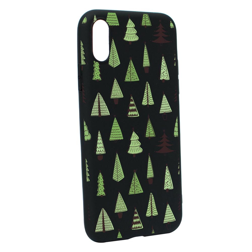 Husa Silicon Compatibila Cu Samsung Galaxy M02, Christmas Tree Shapes, rezistenta la uzura, anti-alunecare, B872