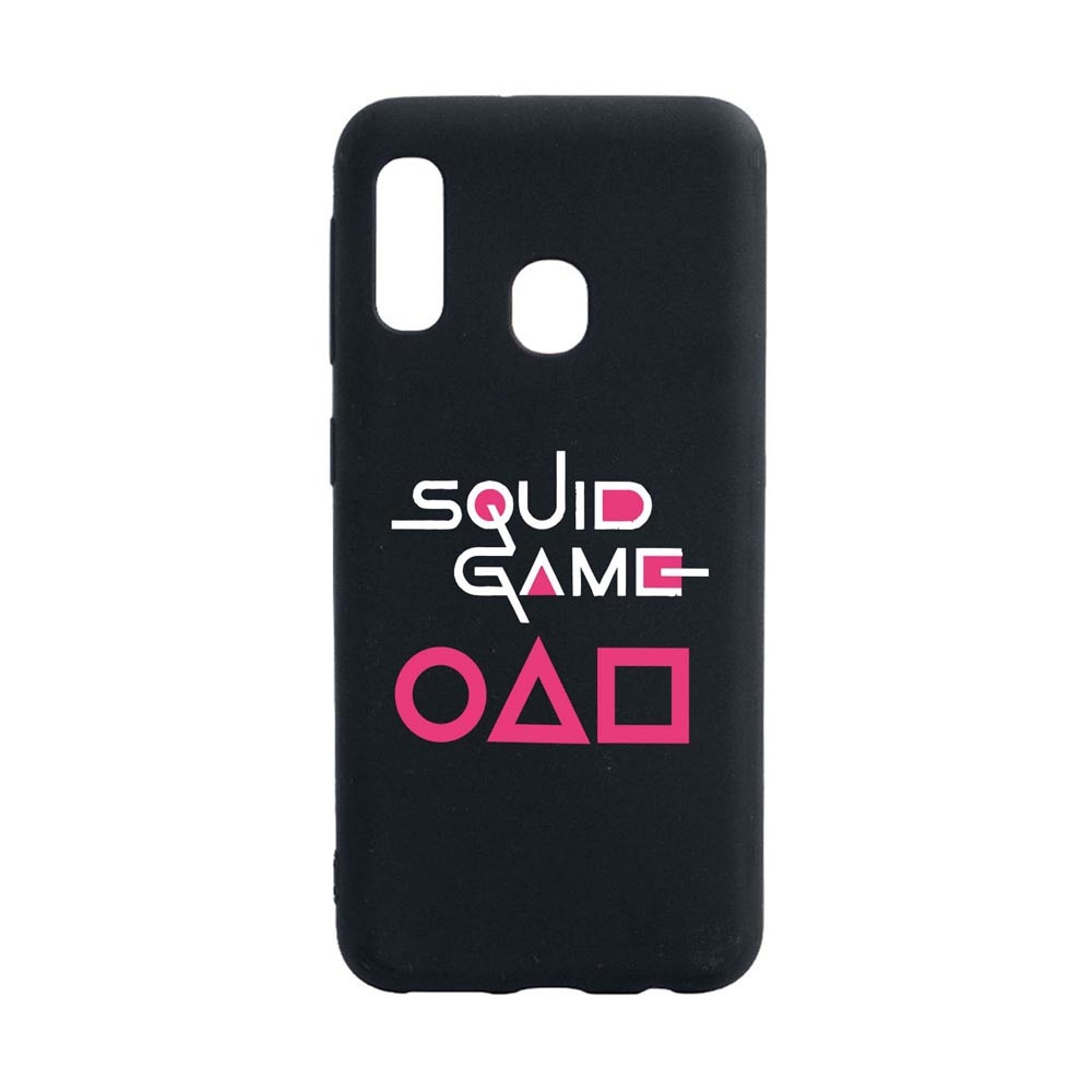 Husa Silicon Compatibila Cu Samsung Galaxy A20E, Squid Game - Title, rezistenta la uzura, anti-alunecare, B847