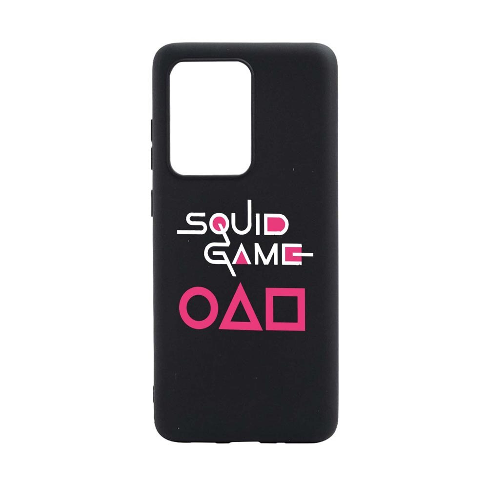 Husa Silicon Compatibila Cu Samsung Galaxy S20 Ultra, Squid Game - Title, rezistenta la uzura, anti-alunecare, B847