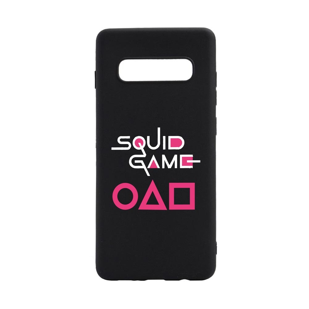 Husa Silicon Compatibila Cu Samsung Galaxy S10, Squid Game - Title, rezistenta la uzura, anti-alunecare, B847