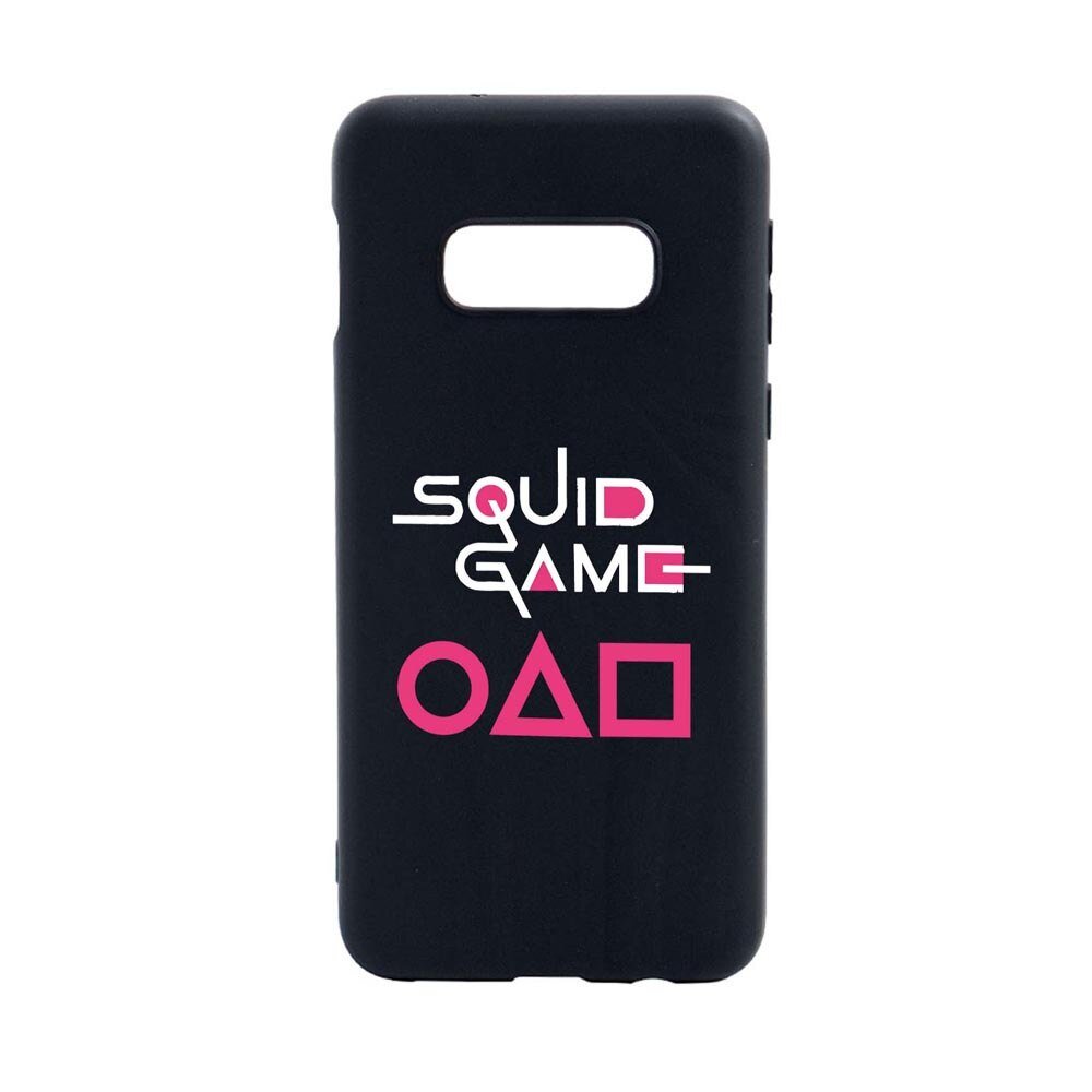 Husa Silicon Compatibila Cu Samsung Galaxy S10E, Squid Game - Title, rezistenta la uzura, anti-alunecare, B847
