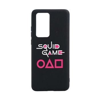Husa Silicon Compatibila Cu Huawei P40, Squid Game - Title, rezistenta la uzura, anti-alunecare, B847 Husa Silicon Compatibila Cu Huawei P40, Squid Game - Title, rezistenta la uzura, anti-alunecare, B847