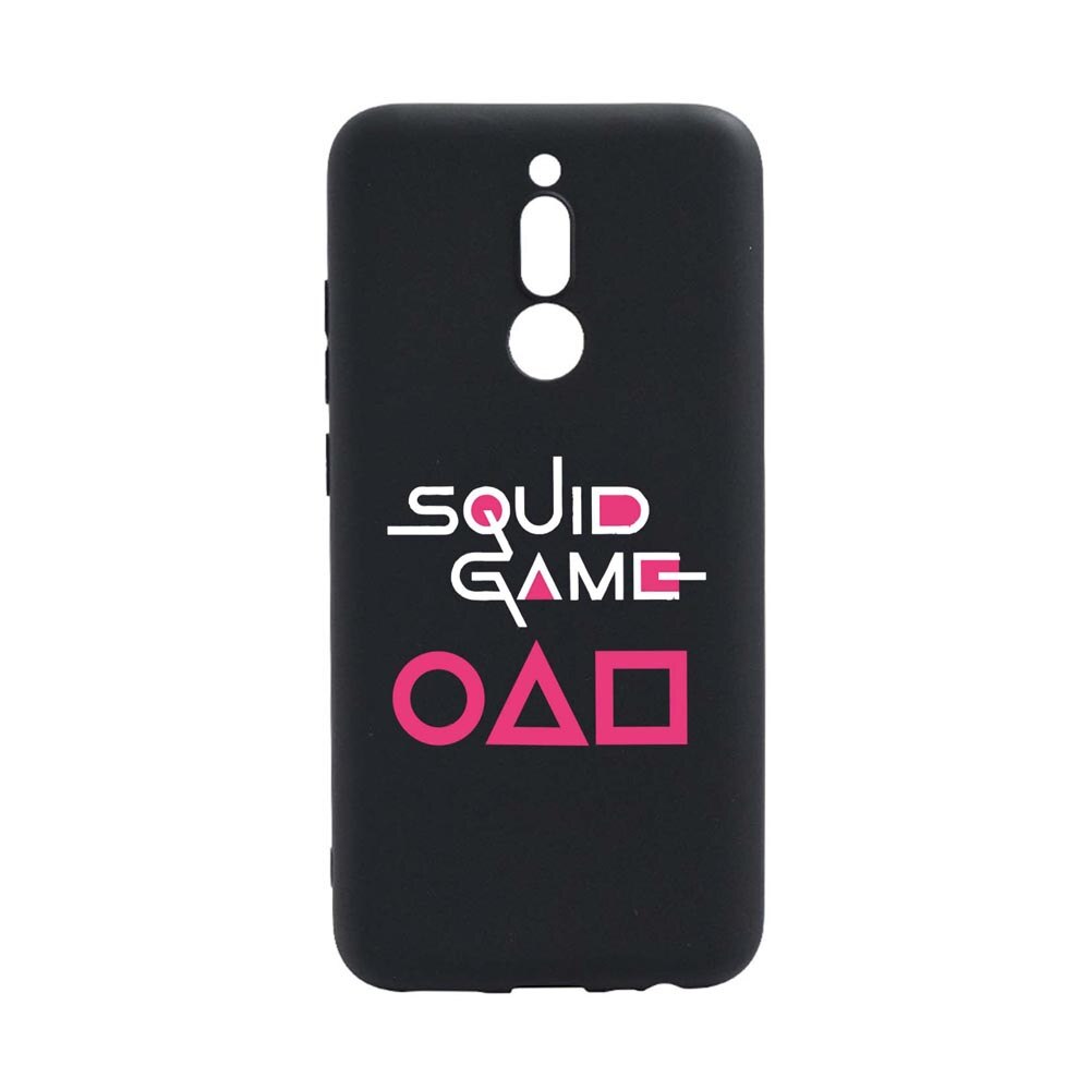 Husa Silicon Compatibila Cu Xiaomi Redmi 8, Squid Game - Title, rezistenta la uzura, anti-alunecare, B847