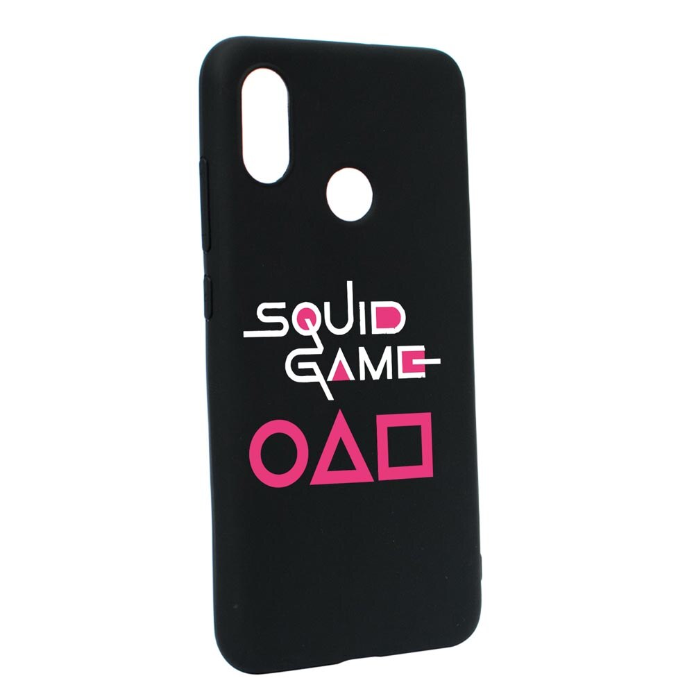 Husa Silicon Compatibila Cu Motorola Moto E7 Power, Squid Game - Title, rezistenta la uzura, anti-alunecare, B847