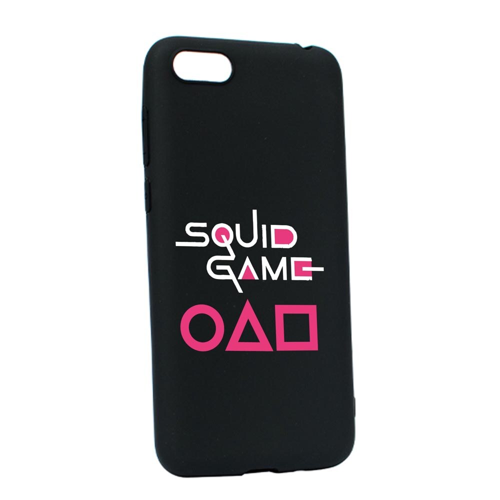 Husa Silicon Compatibila Cu Apple iPhone 7 / 8, Squid Game - Title, rezistenta la uzura, anti-alunecare, B847