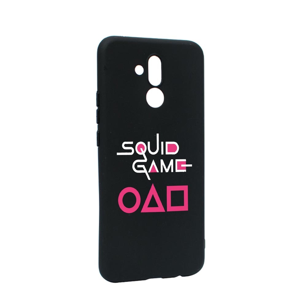 Husa Silicon Compatibila Cu Huawei Mate 20 Lite, Squid Game - Title, rezistenta la uzura, anti-alunecare, B847