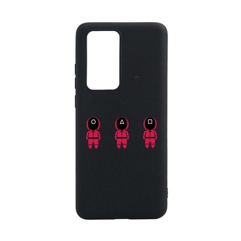 Husa Silicon Compatibila Cu Huawei P40, Squid Game - Soldier Cartoon, rezistenta la uzura, anti-alunecare, B849 Husa Silicon Compatibila Cu Huawei P40, Squid Game - Soldier Cartoon, rezistenta la uzura, anti-alunecare, B849