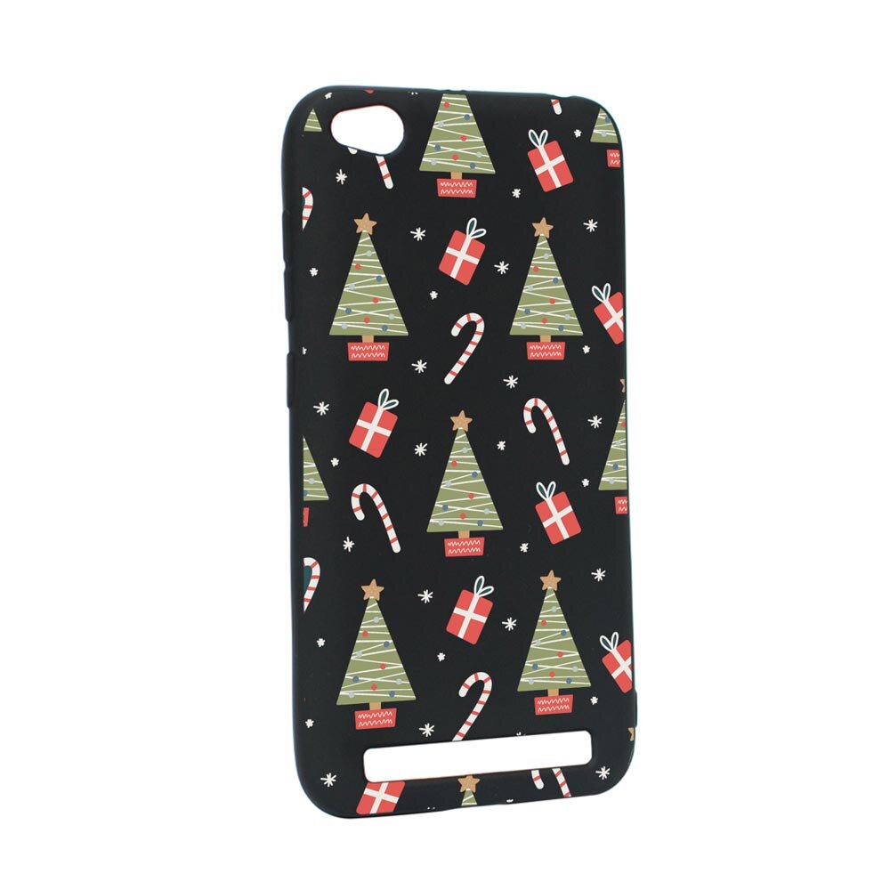Husa Silicon Compatibila Cu Xiaomi Redmi 5A, Christmas Pattern, rezistenta la uzura, anti-alunecare, B873