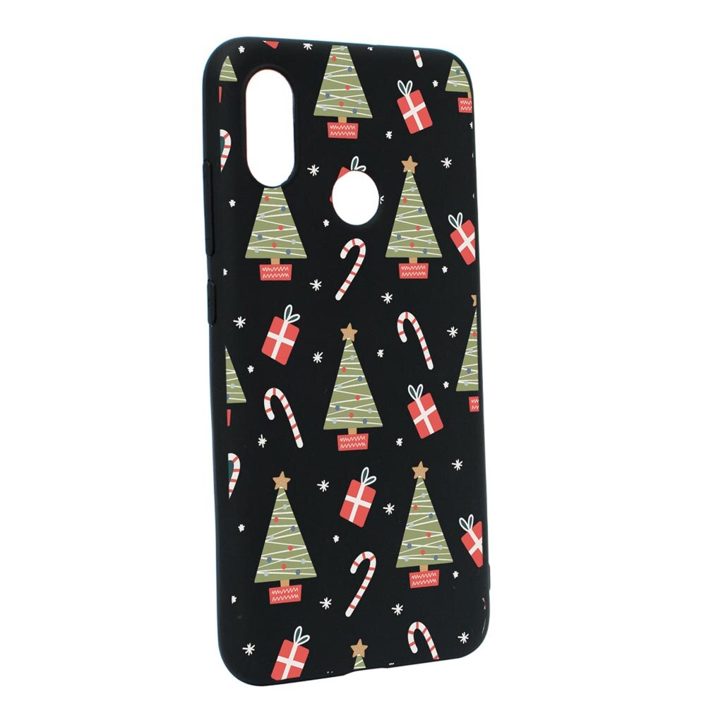 Husa Silicon Compatibila Cu Motorola Moto E7 Power, Christmas Pattern, rezistenta la uzura, anti-alunecare, B873