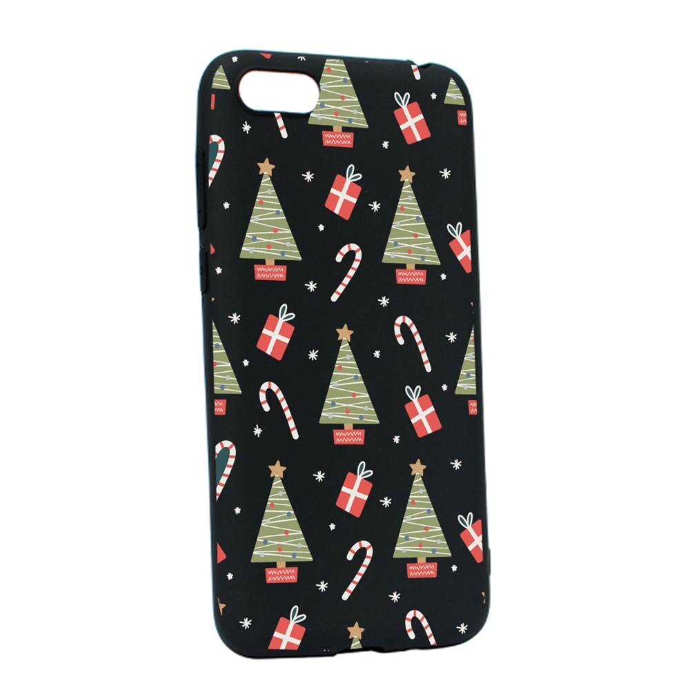 Husa Silicon Compatibila Cu Apple iPhone 7 / 8, Christmas Pattern, rezistenta la uzura, anti-alunecare, B873