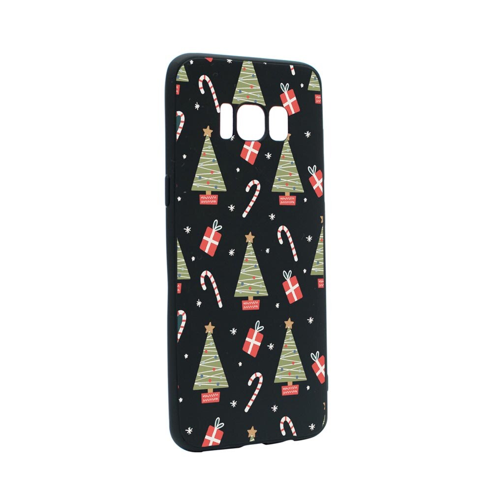Husa Silicon Compatibila Cu Samsung Galaxy S8, Christmas Pattern, rezistenta la uzura, anti-alunecare, B873
