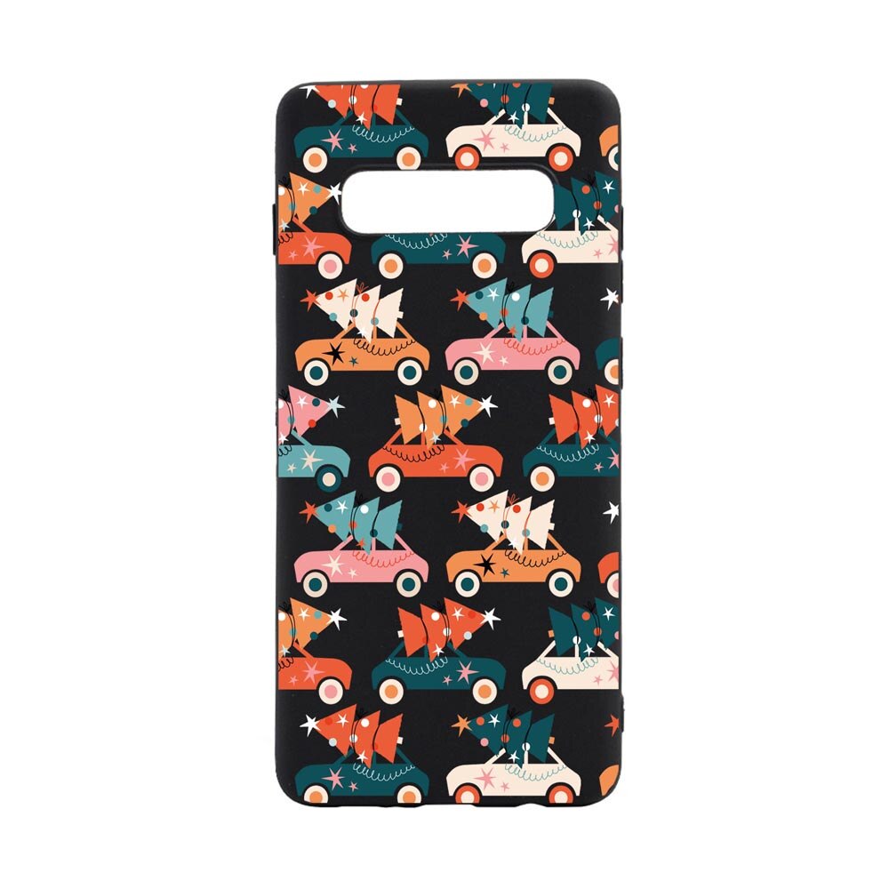 Husa Silicon Compatibila Cu Samsung Galaxy S10, Christmas Season, rezistenta la uzura, anti-alunecare, B874