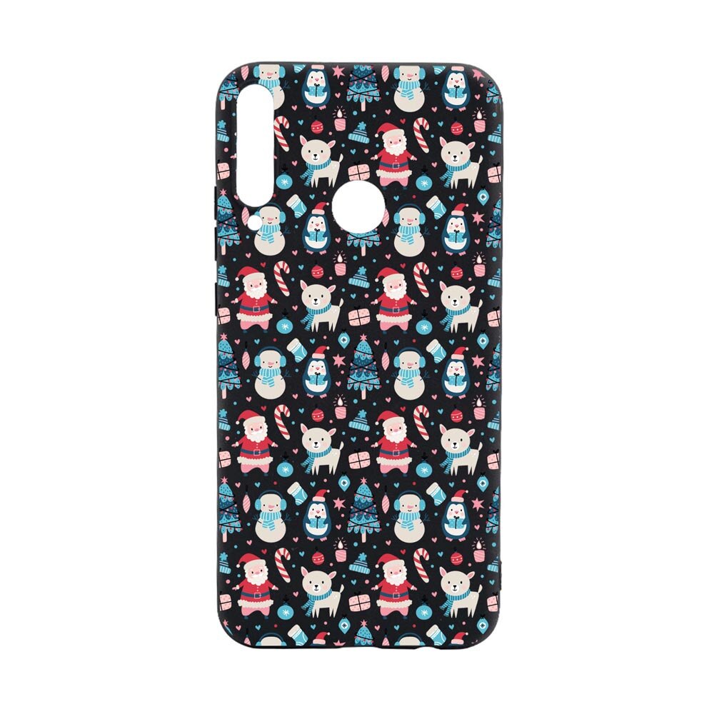 Husa Silicon Compatibila Cu Huawei P40 Lite E, Christmas Ornaments, rezistenta la uzura, anti-alunecare, B876