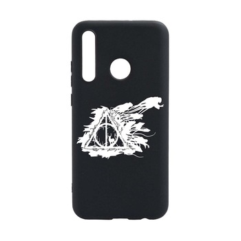 Husa Silicon Compatibila Cu Huawei Honor 20 Lite / P smart Plus 2019, Deathly Hallows Harry Potter, rezistenta la uzura, anti-alunecare, B854 Husa Silicon Compatibila Cu Huawei Honor 20 Lite / P smart Plus 2019, Deathly Hallows Harry Potter, rezistenta la uzura, anti-alunecare, B854