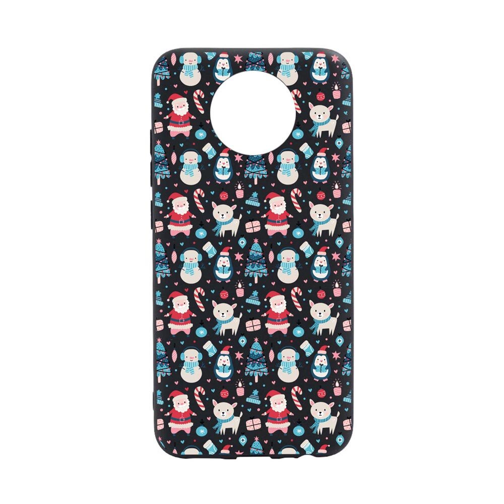 Husa Silicon Compatibila Cu Xiaomi Mi 10T Lite 5G, Christmas Ornaments, rezistenta la uzura, anti-alunecare, B876