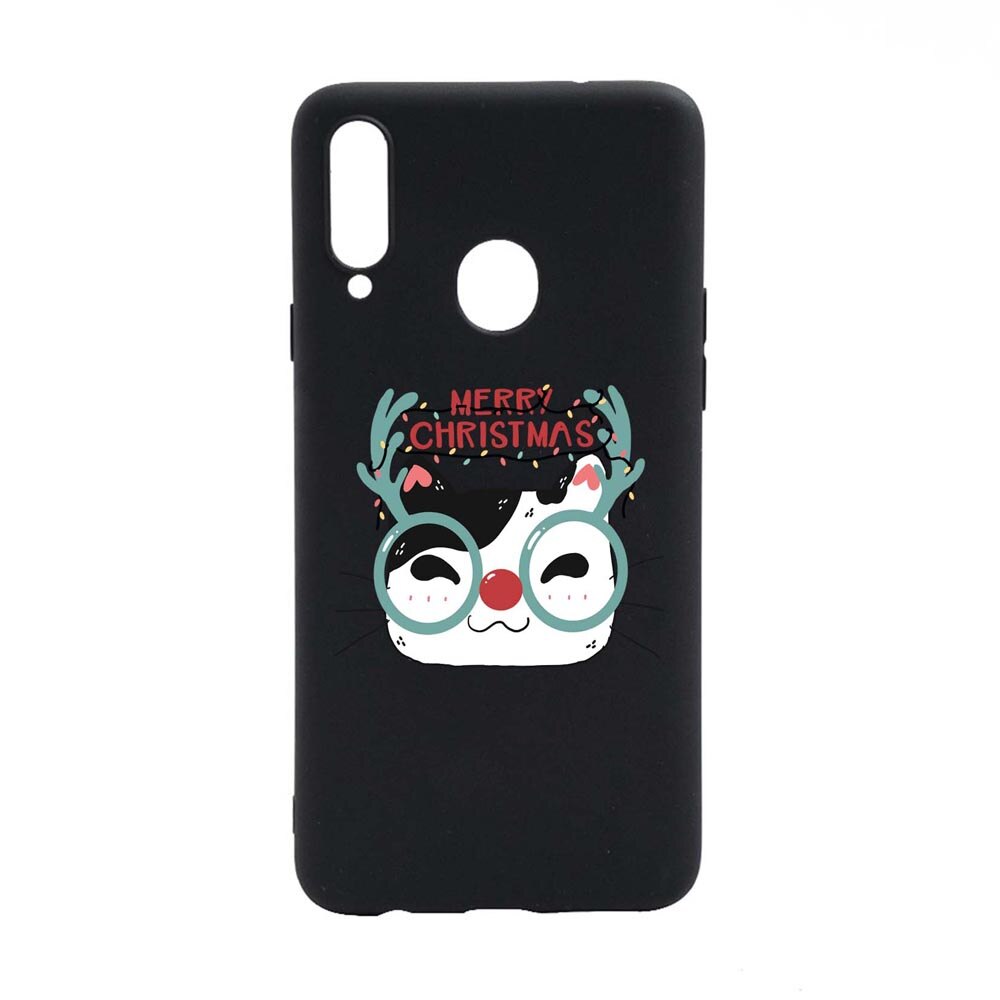 Husa Silicon Compatibila Cu Samsung Galaxy A20S, I Want To Be Rudolph, rezistenta la uzura, anti-alunecare, B877