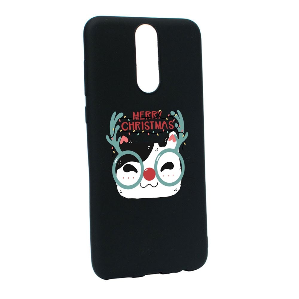 Husa Silicon Compatibila Cu Huawei Mate 10 Lite, I Want To Be Rudolph, rezistenta la uzura, anti-alunecare, B877