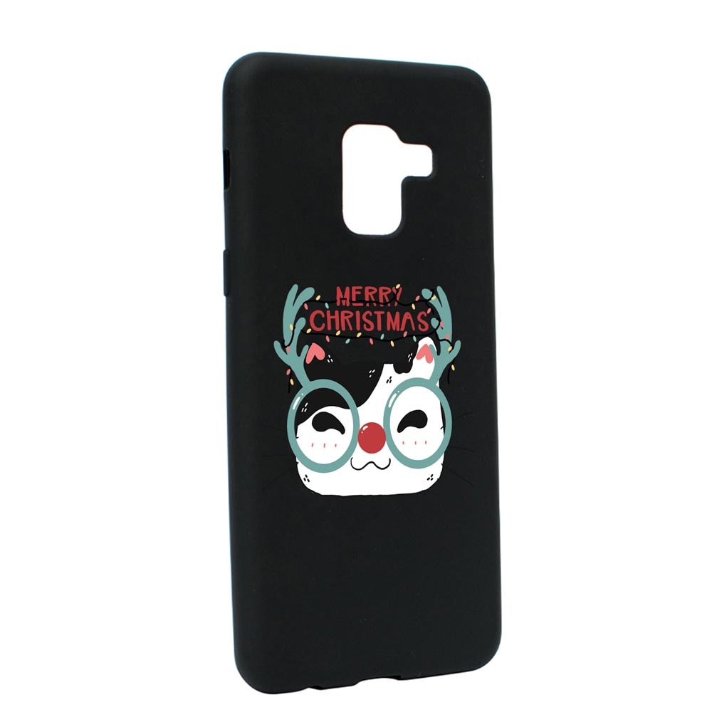 Husa Silicon Compatibila Cu Samsung Galaxy A5 2018, I Want To Be Rudolph, rezistenta la uzura, anti-alunecare, B877