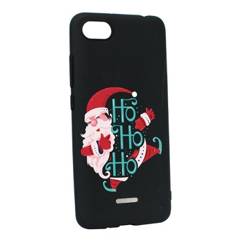 Husa Silicon Compatibila Cu Xiaomi Redmi 6A, Ho Ho Ho Santa Claus, rezistenta la uzura, anti-alunecare, B869 Husa Silicon Compatibila Cu Xiaomi Redmi 6A, Ho Ho Ho Santa Claus, rezistenta la uzura, anti-alunecare, B869
