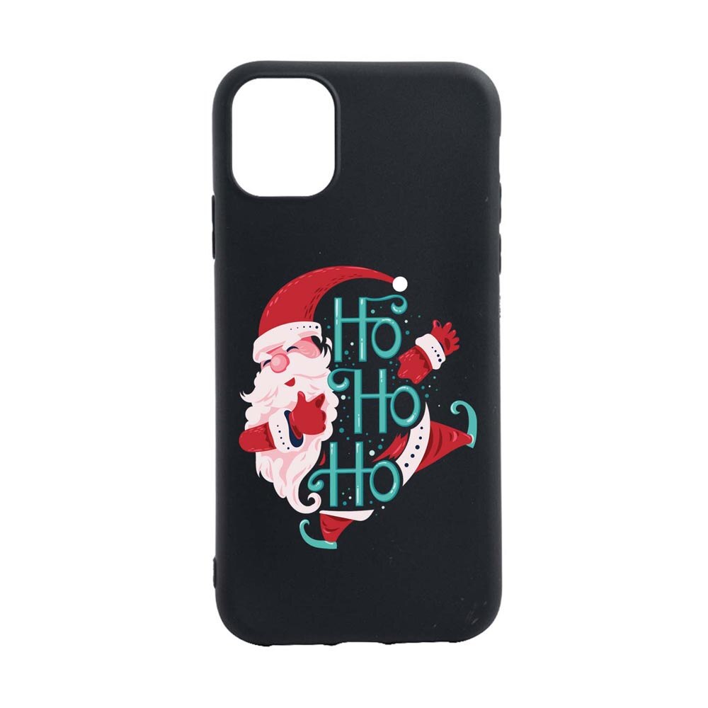 Husa Silicon Compatibila Cu Apple iPhone 12 Pro Max, Ho Ho Ho Santa Claus, rezistenta la uzura, anti-alunecare, B869