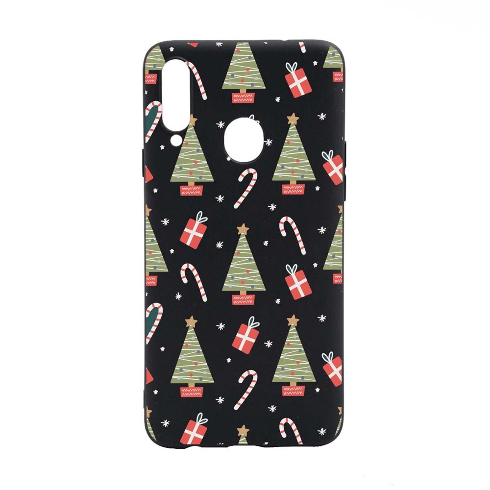 Husa Silicon Compatibila Cu Samsung Galaxy A20S, Christmas Pattern, rezistenta la uzura, anti-alunecare, B873