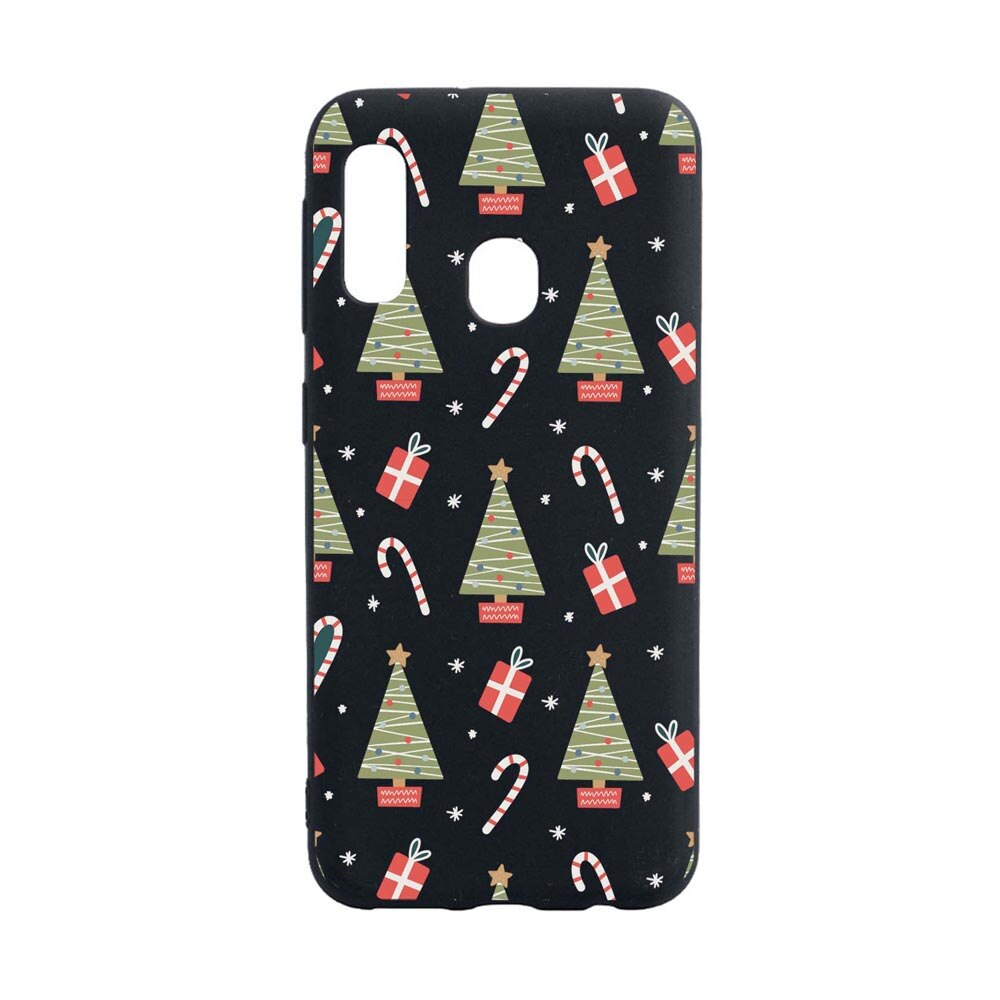 Husa Silicon Compatibila Cu Samsung Galaxy A20E, Christmas Pattern, rezistenta la uzura, anti-alunecare, B873