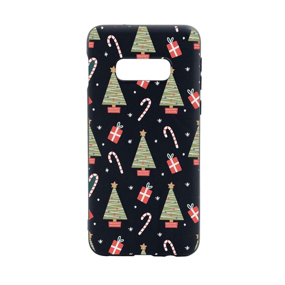 Husa Silicon Compatibila Cu Samsung Galaxy S10E, Christmas Pattern, rezistenta la uzura, anti-alunecare, B873
