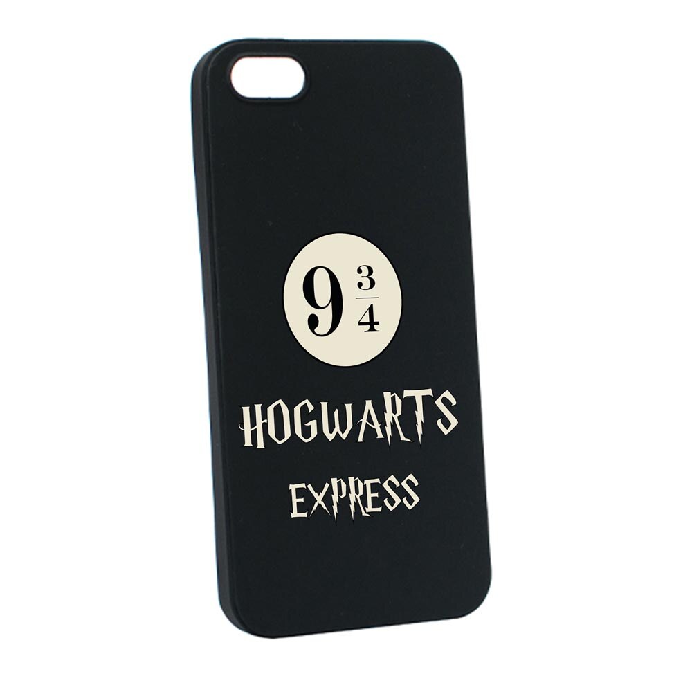 Husa Silicon Compatibila Cu Apple iPhone SE / 5S / 5, Hogwarts Express, rezistenta la uzura, anti-alunecare, B862