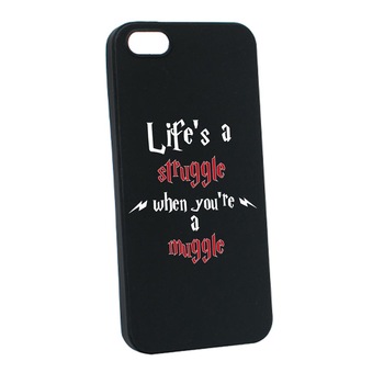 Husa Silicon Compatibila Cu Apple iPhone SE / 5S / 5, Life Is A Struggle, rezistenta la uzura, anti-alunecare, B857 Husa Silicon Compatibila Cu Apple iPhone SE / 5S / 5, Life Is A Struggle, rezistenta la uzura, anti-alunecare, B857