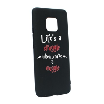 Husa Silicon Compatibila Cu Xiaomi Redmi Note 9 Pro, Life Is A Struggle, rezistenta la uzura, anti-alunecare, B857 Husa Silicon Compatibila Cu Xiaomi Redmi Note 9 Pro, Life Is A Struggle, rezistenta la uzura, anti-alunecare, B857