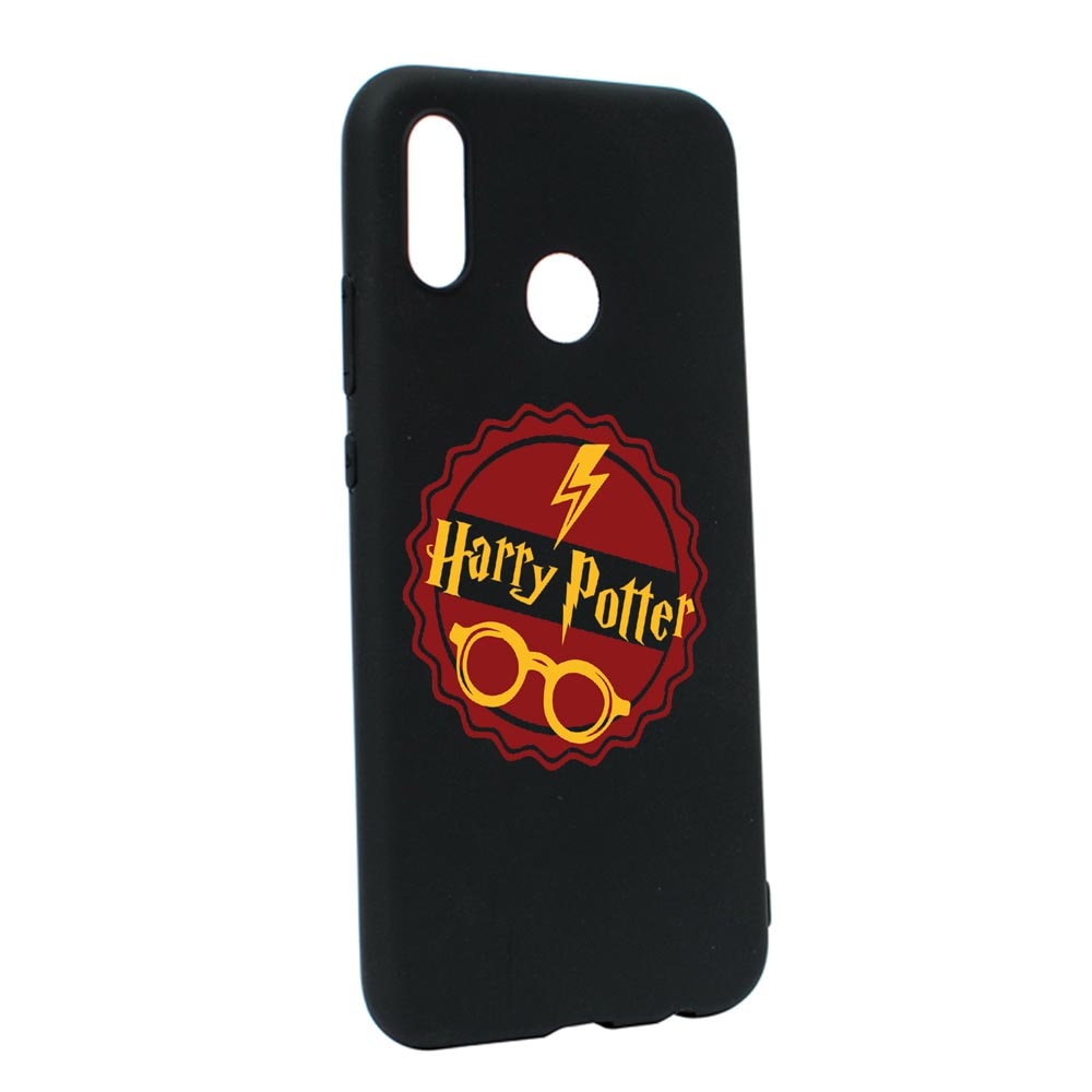 Husa Silicon Compatibila Cu Huawei P20 Lite, Thunder And Eyeglasses, rezistenta la uzura, anti-alunecare, B864