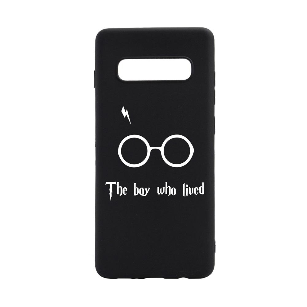 Husa Silicon Compatibila Cu Samsung Galaxy S10 Plus, The Boy Who Lived, rezistenta la uzura, anti-alunecare, B858