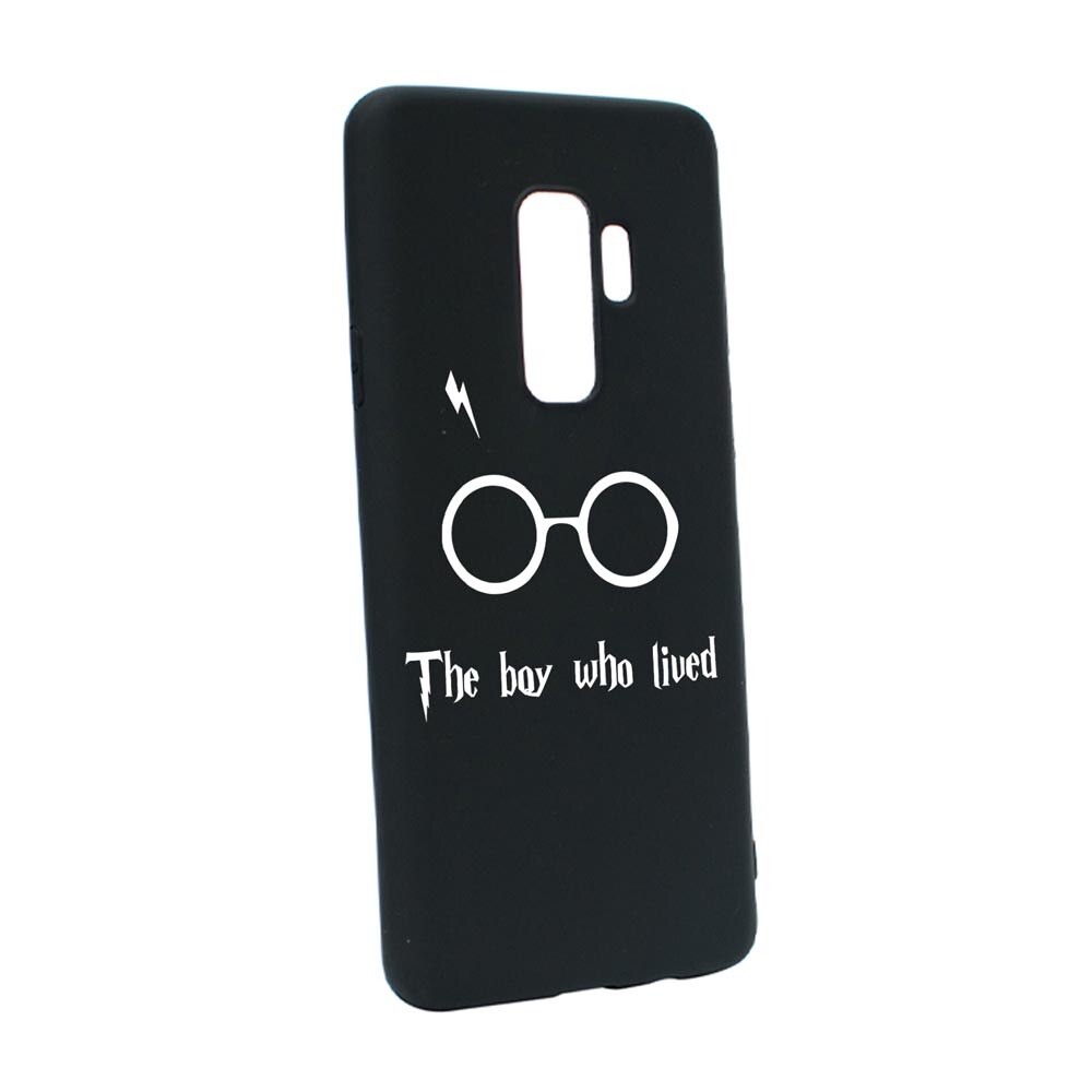 Husa Silicon Compatibila Cu Samsung Galaxy S9, The Boy Who Lived, rezistenta la uzura, anti-alunecare, B858