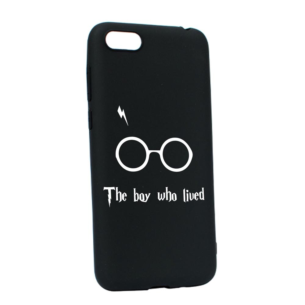 Husa Silicon Compatibila Cu Apple iPhone 7 / 8, The Boy Who Lived, rezistenta la uzura, anti-alunecare, B858