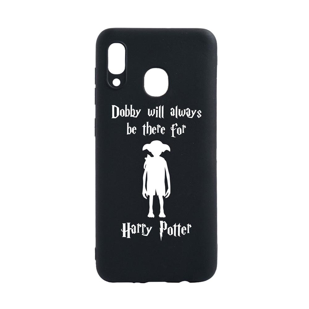 Husa Silicon Compatibila Cu Samsung Galaxy A30, Dobby Will Always Be There, rezistenta la uzura, anti-alunecare, B859