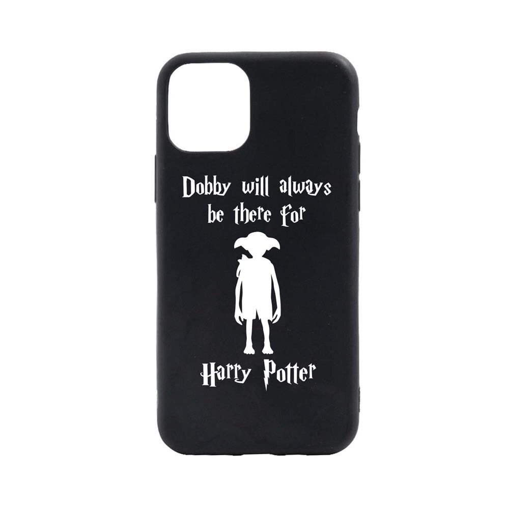 Husa Silicon Compatibila Cu Apple iPhone 11 Pro, Dobby Will Always Be There, rezistenta la uzura, anti-alunecare, B859