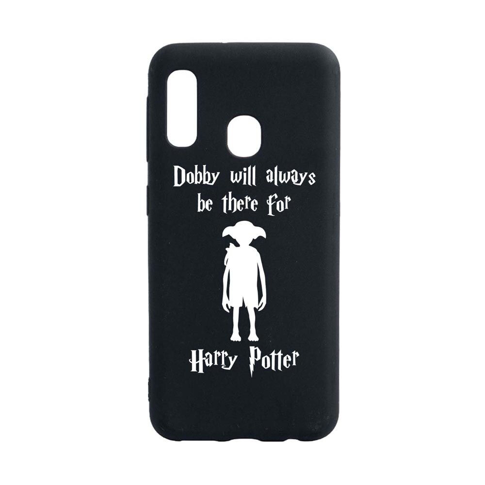 Husa Silicon Compatibila Cu Samsung Galaxy A20E, Dobby Will Always Be There, rezistenta la uzura, anti-alunecare, B859