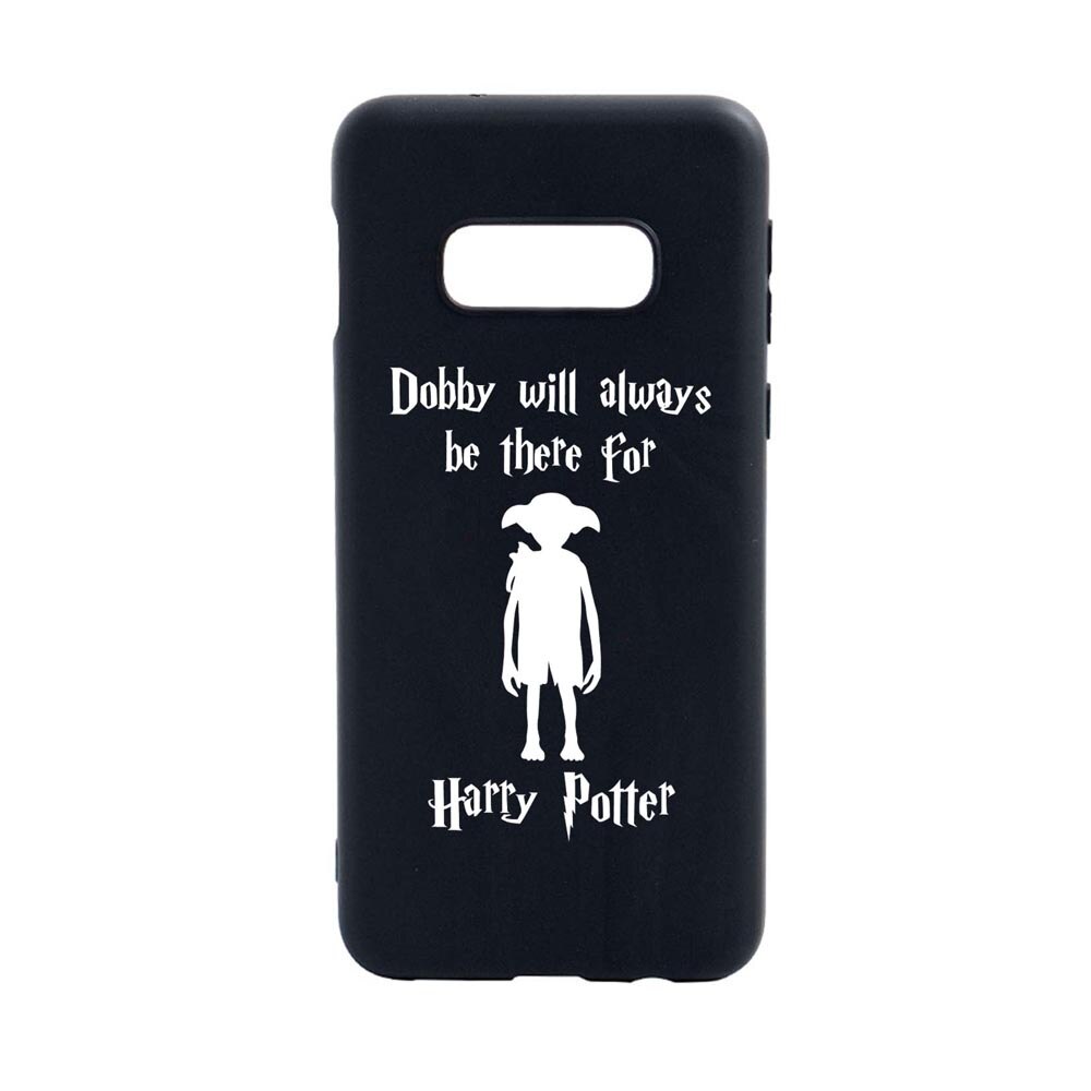 Husa Silicon Compatibila Cu Samsung Galaxy S10E, Dobby Will Always Be There, rezistenta la uzura, anti-alunecare, B859