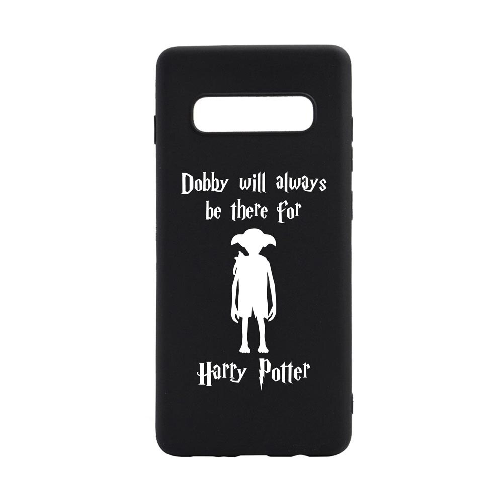 Husa Silicon Compatibila Cu Samsung Galaxy S10, Dobby Will Always Be There, rezistenta la uzura, anti-alunecare, B859