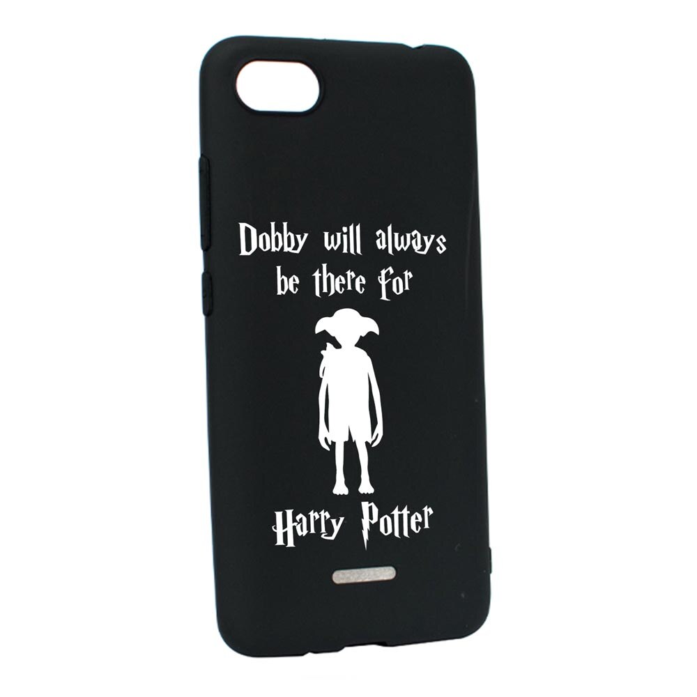 Husa Silicon Compatibila Cu Xiaomi Redmi 6A, Dobby Will Always Be There, rezistenta la uzura, anti-alunecare, B859
